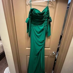 Custom Emerald green dress!
